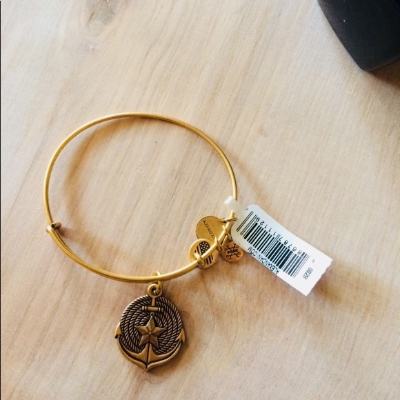 Alex and Ani Jewelry - Alex and Ani gold Anchor bracelet